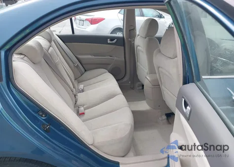 2007 Hyundai Sonata Gls z USA, uszkodzony, nr VIN 5NPET46C87H253103